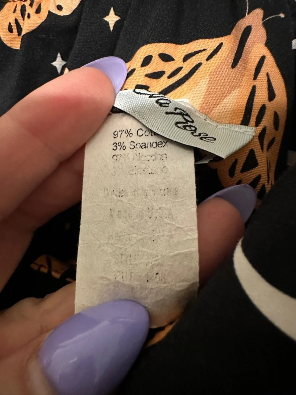 Eva Rose Retro Moth & Moon Dress Fit & Flare Black Pink Medium - Picture 6 of 8